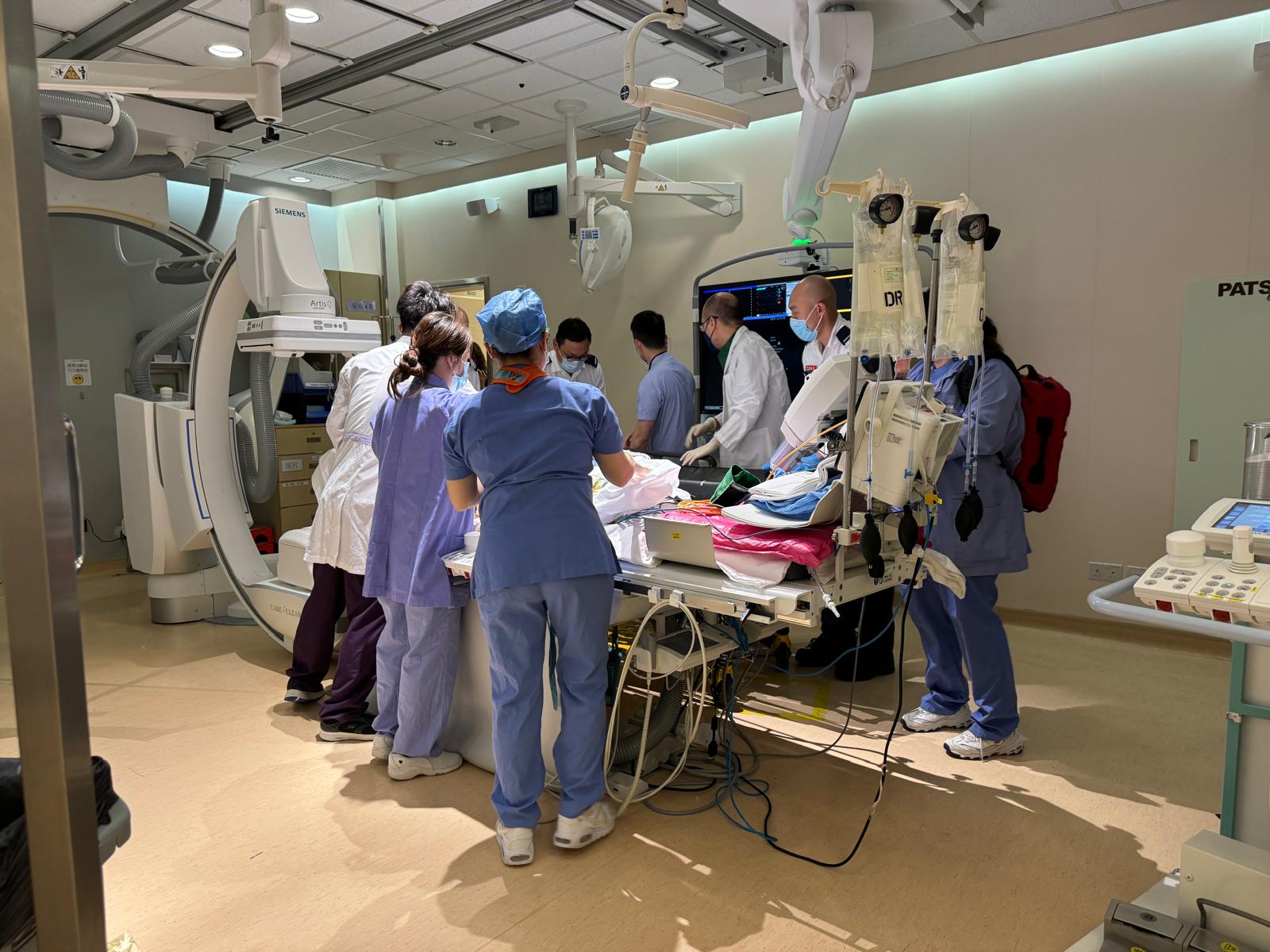 「院前中風分流計劃」讓醫護團隊提早作出準備，提高治療效果。