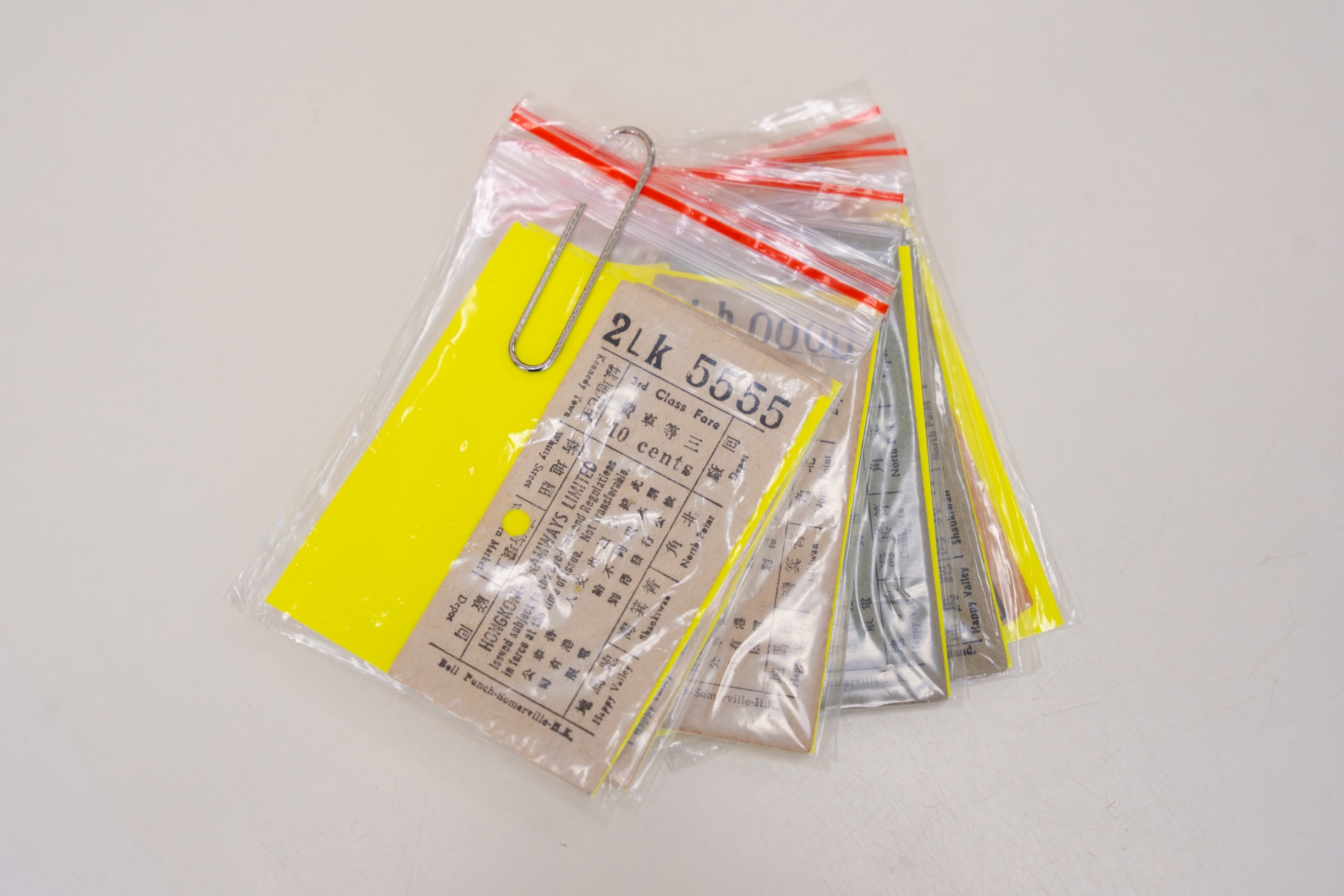 The training brings back Mr Li’s memories of earlier days and inspires him to dig out his old tram tickets to share with the team.