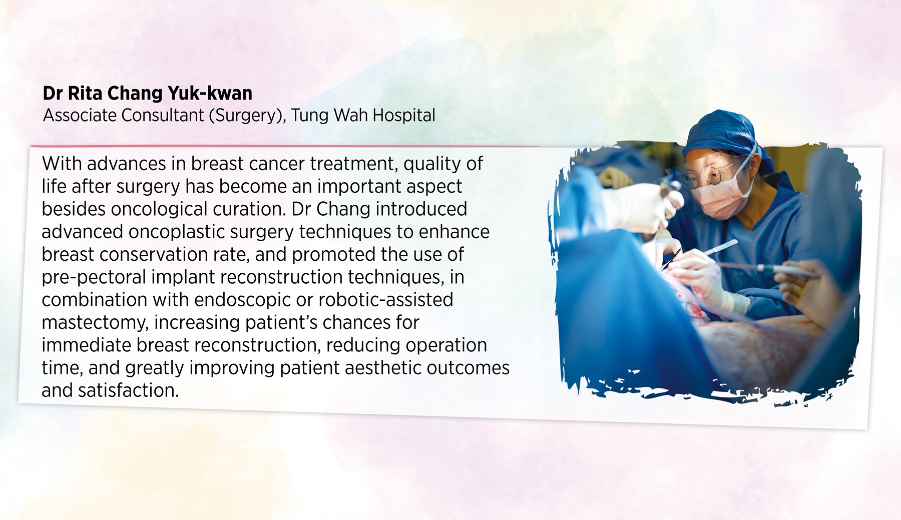 Dr Rita Chang Yuk-kwan