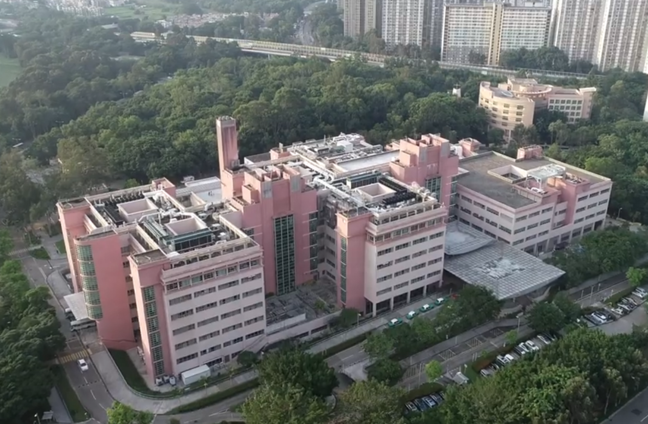The exterior of NDH is distinguished by its signature pink colour, setting it apart from typical hospital buildings.